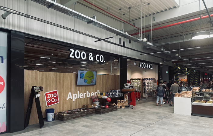 Der neue Zoo & Co. Markt bietet auf 650 m² ein vielseitiges Sortiment.